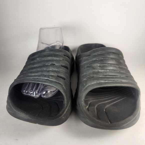 HOKA ONE ONE Men's Ora Sandal Size 10 Black Recovery Comfort - Picture 3 of 10